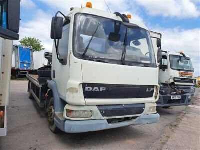 2002 DAF LF 4x2 Flat