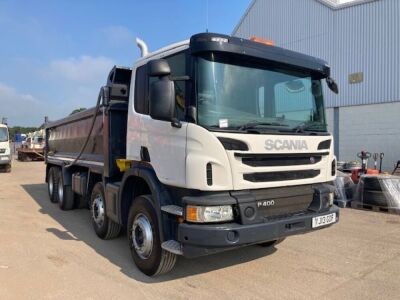 2013 Scania P400 8x4 Steel Body Tipper