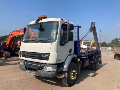 2008 DAF LF55 250 Skip Loader 