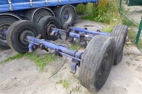 3x Gigant Trailer Axles, Drum Brakes