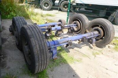 3x Gigant Trailer Axles, Drum Brakes - 3