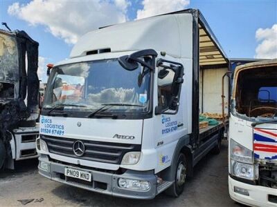 2009 Mercedes Atego 816 4x2 Curtainsider