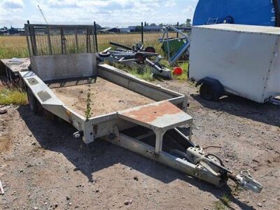 Ifor Williams Tandem Axle Drawbar Plant Trailer