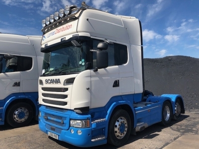 2016 SCANIA R580 V8 Topline 6x2 Rear Lift Tractor Unit