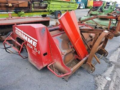 2007 Grimme KSA 75-2 Haulm Topper