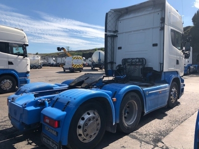 2016 SCANIA R580 V8 Topline 6x2 Rear Lift Tractor Unit - 4