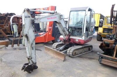 2008 Takeuchi TB125 Mini Digger