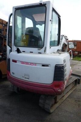 2008 Takeuchi TB125 Mini Digger - 7