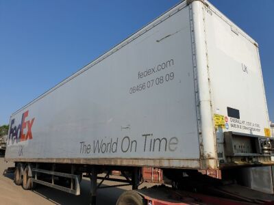 2002 Cartwright Tandem Axle Box Trailer - 4