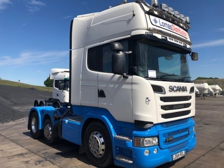 2014 SCANIA R580 V8 Topline 6x2 Mini Midlift Tractor Unit