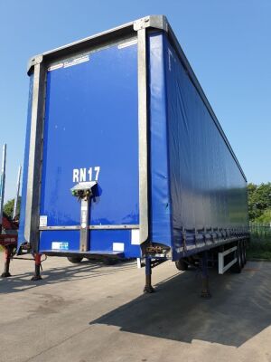 2015 Montracon Triaxle Curtainside Trailer - 2