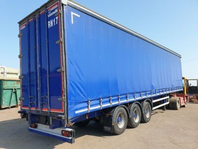 2015 Montracon Triaxle Curtainside Trailer - 3