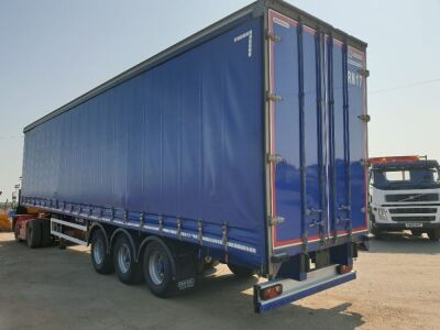 2015 Montracon Triaxle Curtainside Trailer - 4