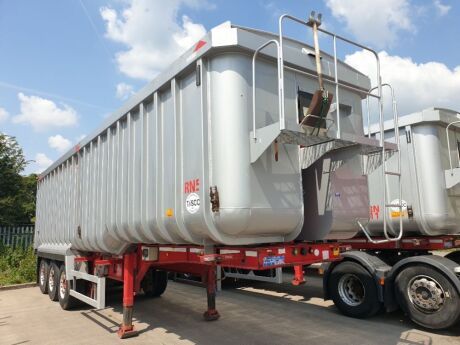 2016 Wilcox 67³ Aluminium Step Frame Tipping Trailer 