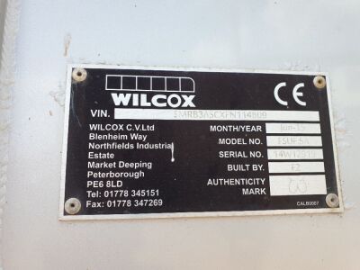 2015 Wilcox 67³ Aluminium Step Frame Tipping Trailer  - 11