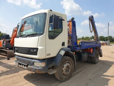 2005 DAF LF55 220 Skip Loader 