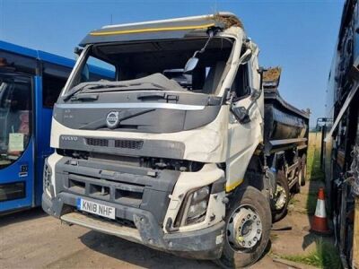 2018 Volvo FMX 420 8x4 Steel Body Tipper